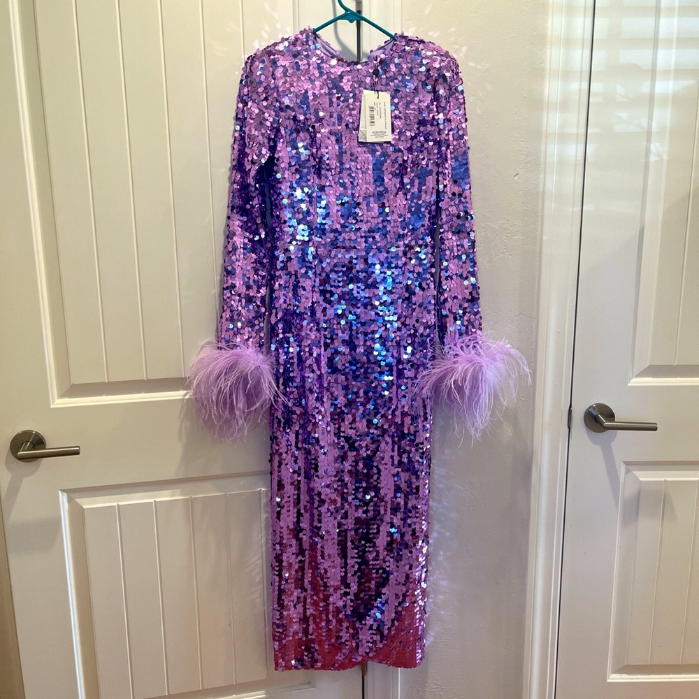 New Arrivals Veronique Le Palace sequin dress 34